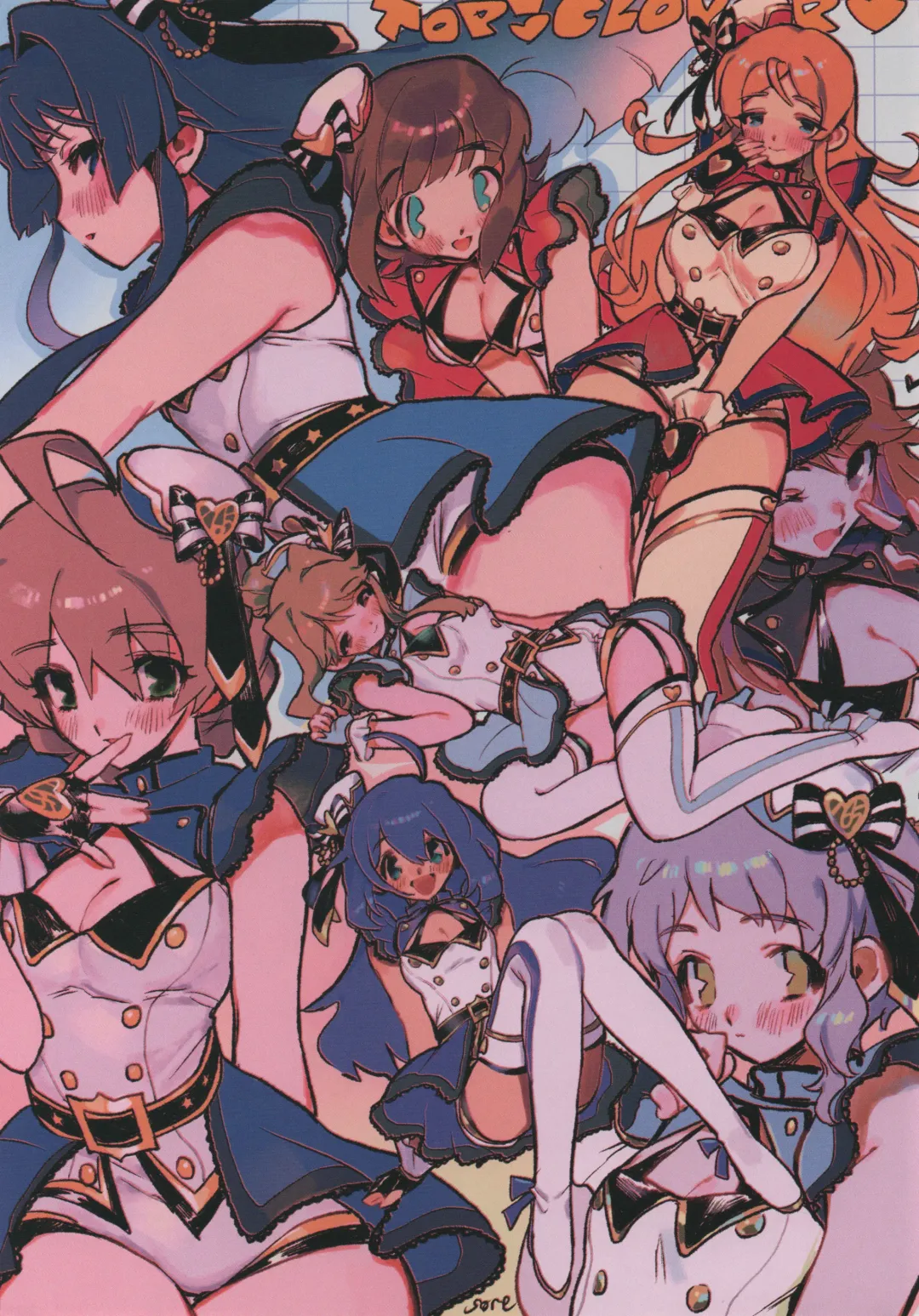 [Celicanan - Kurozako] Dosukebe Ishou TOP! CLOVER o Yurusuna Fhentai - Page 2