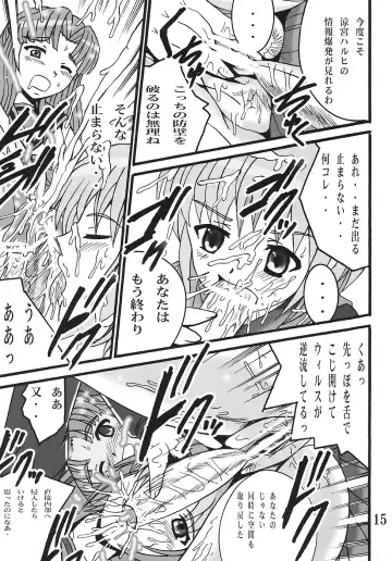 [Shioya Maico] Haruhi no Sekai Fhentai - Page 14