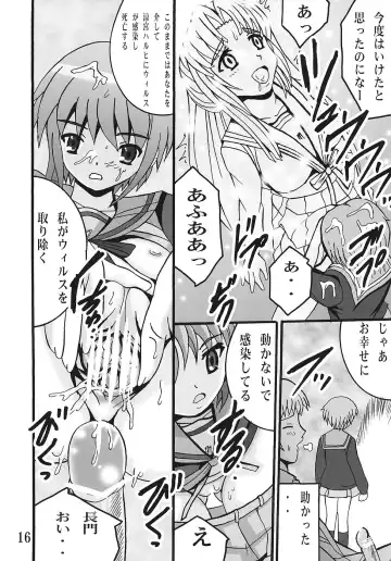 [Shioya Maico] Haruhi no Sekai Fhentai - Page 15