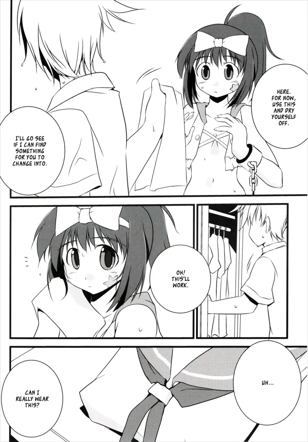 [Pokiri - Uetsuka Ei] Hajimete no Sailor Fuku | Hajime's First Sailor Suit Fhentai - Page 4