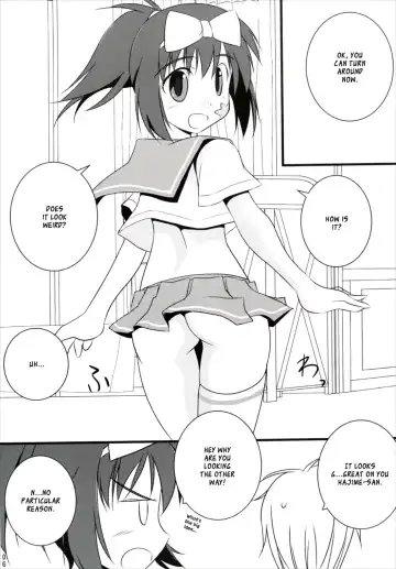[Pokiri - Uetsuka Ei] Hajimete no Sailor Fuku | Hajime's First Sailor Suit Fhentai - Page 6