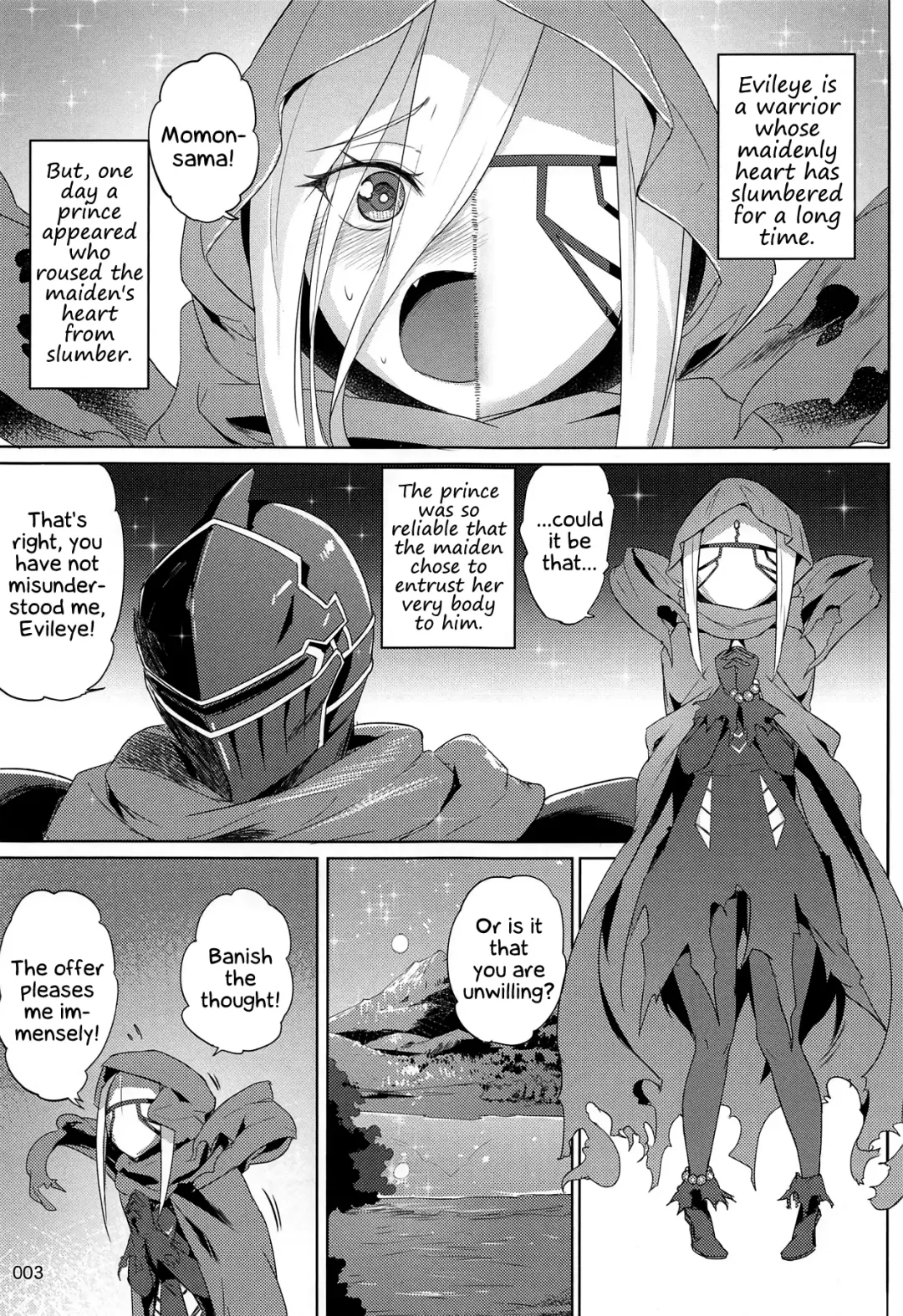 [Akaiguppy] Evileye no Mousou Sex | Evileye's Daydream Sex Fhentai - Page 4