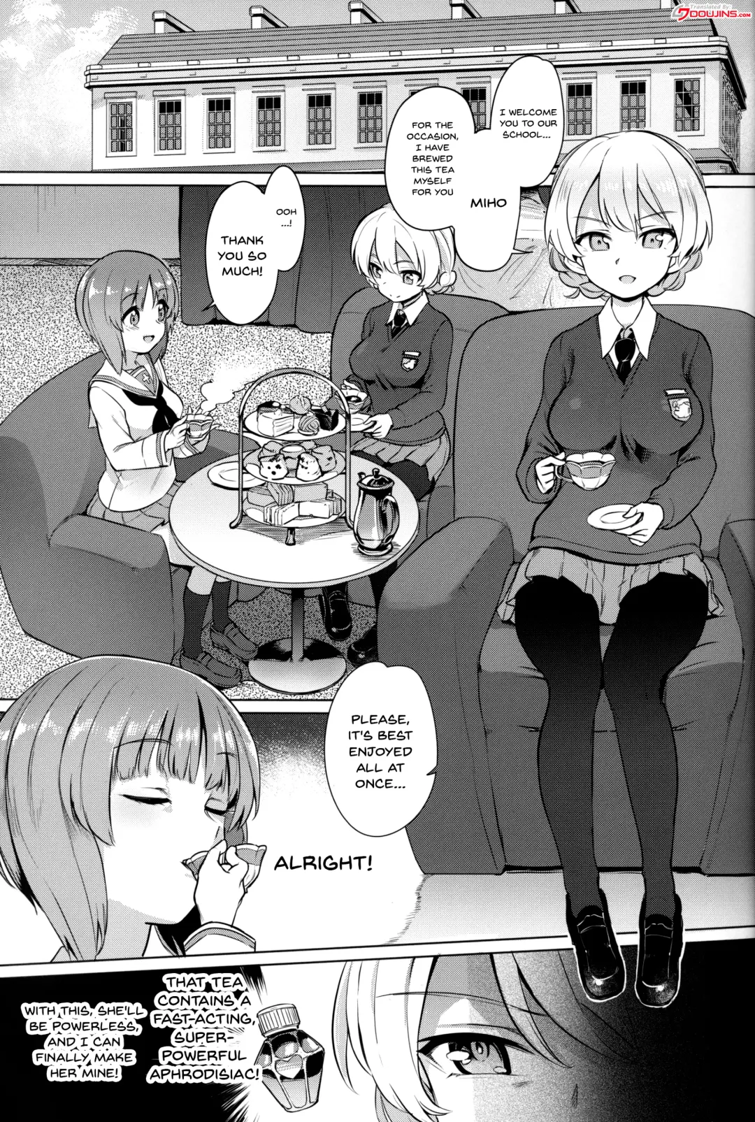 [Aomushi] Chinpo Yakuza Miporin 4 Koucha Kairaku Choukyou Hen | Chinpo Yakuza Miporin 4 Tea Please Training Edition Fhentai - Page 2