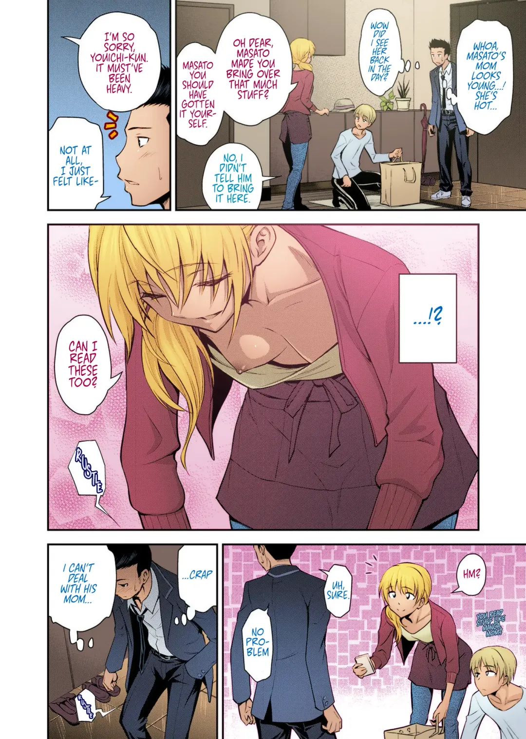 [Aoki Kanji] Doukyuusei no Wakai Haha | My Classmate's Young Mom Fhentai - Page 2