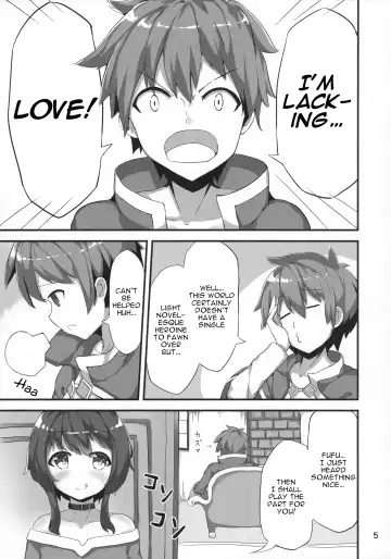 [Akae Neo] Megumin ga Josei no Miryoku o Misete kurerutte Fhentai - Page 4