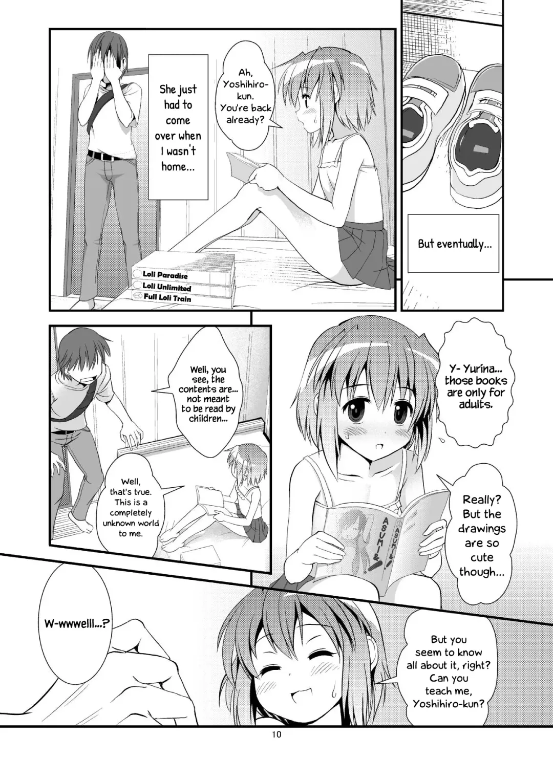 [Yone Kinji] Koukan Nikki Yurina to Asobou | Koukan Nikki Playtime with Yurina (decensored) Fhentai - Page 10
