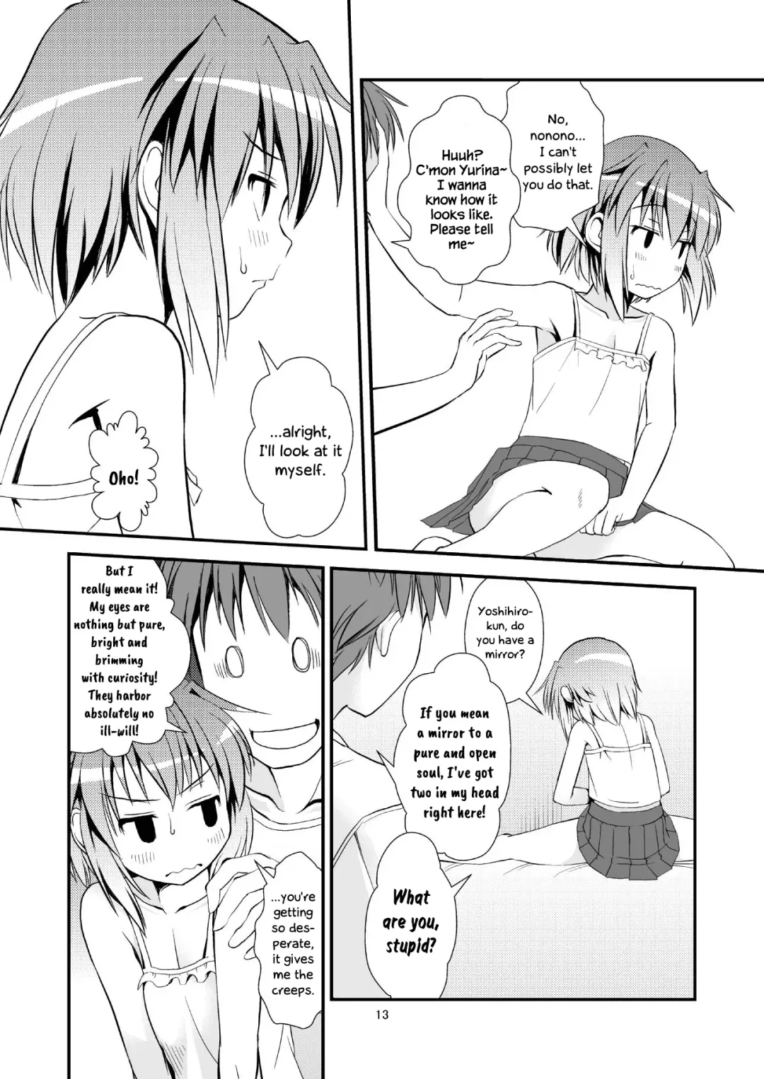 [Yone Kinji] Koukan Nikki Yurina to Asobou | Koukan Nikki Playtime with Yurina (decensored) Fhentai - Page 13