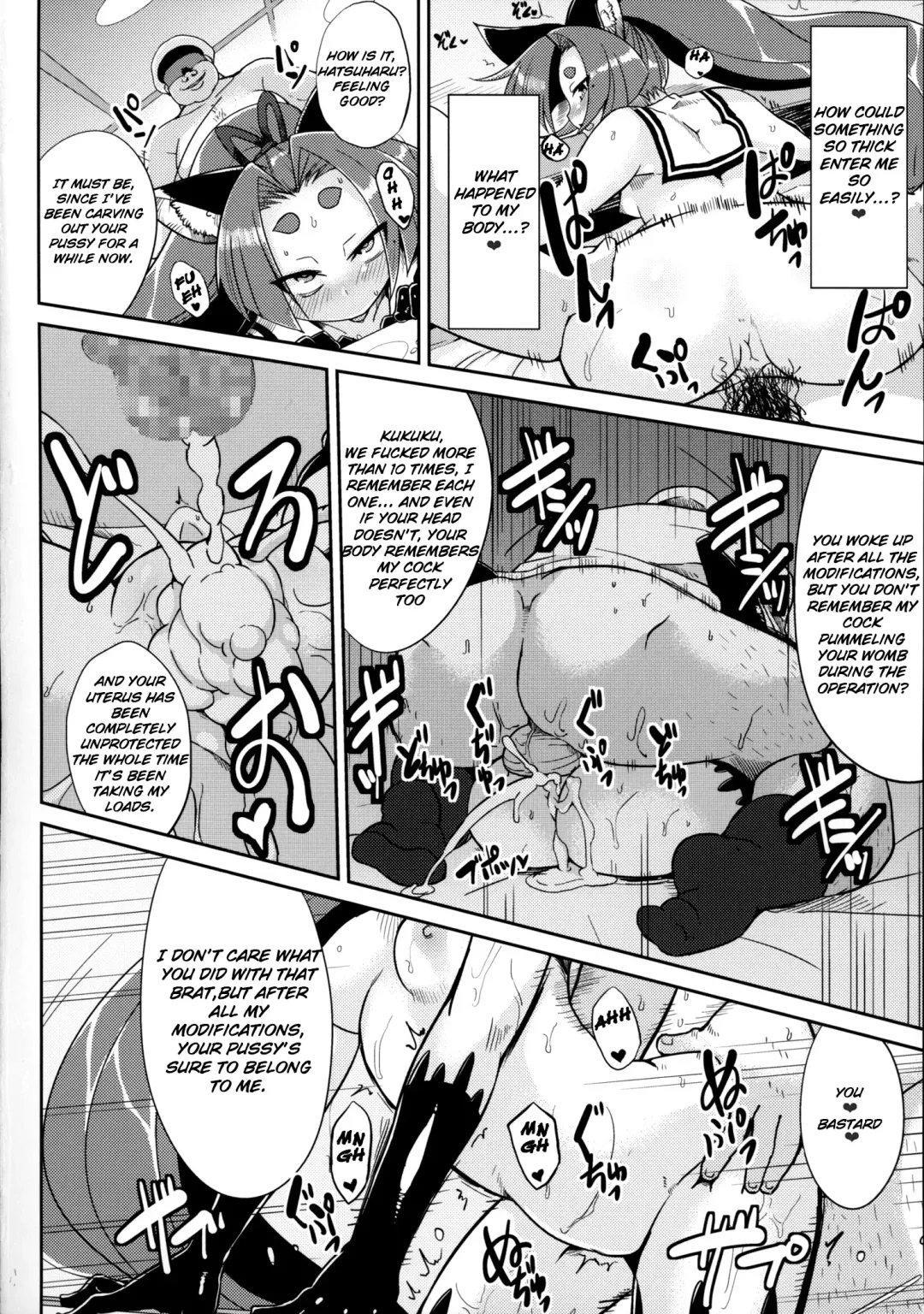 [Yumano Yuuki] Dorei Shoufukan Hatsuharu | The Ship-Girl Hatsuharu Becomes an Enslaved Whore. Fhentai - Page 17