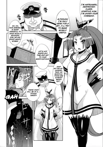 [Yumano Yuuki] Dorei Shoufukan Hatsuharu | The Ship-Girl Hatsuharu Becomes an Enslaved Whore. Fhentai - Page 4