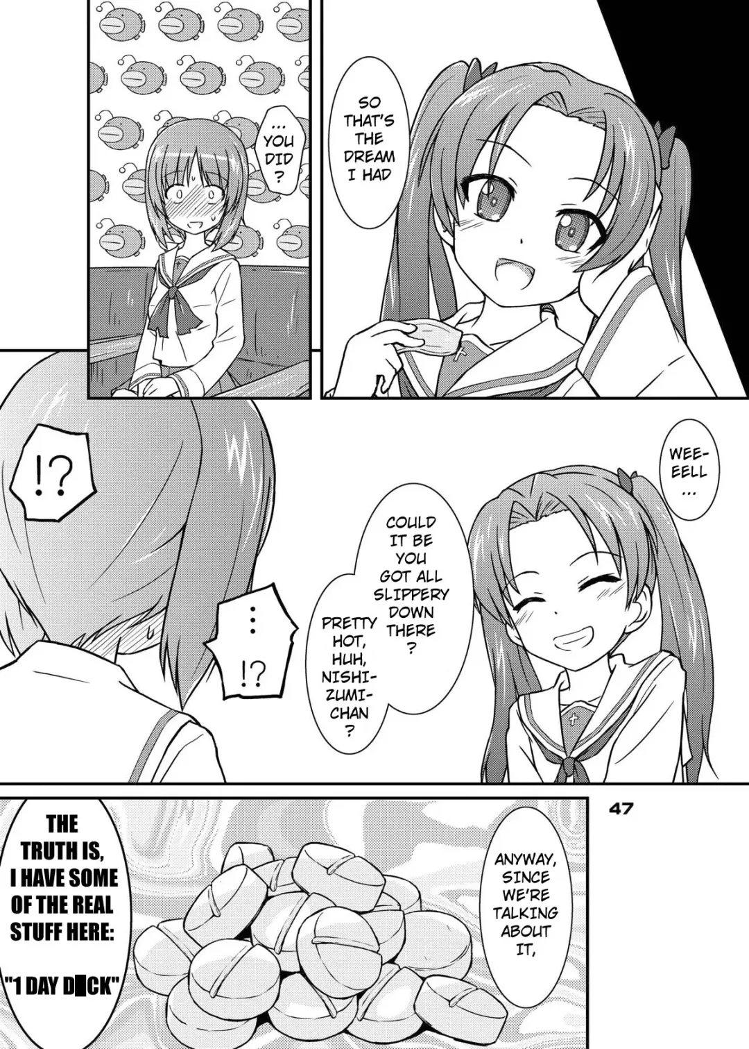 [Muuna] Nishizumi-chan ni Chinchin o Tsukkomareru Yume o Mitanda | I Dreamt About Nishizumi-chan Sticking Her Cock in Me Fhentai - Page 12