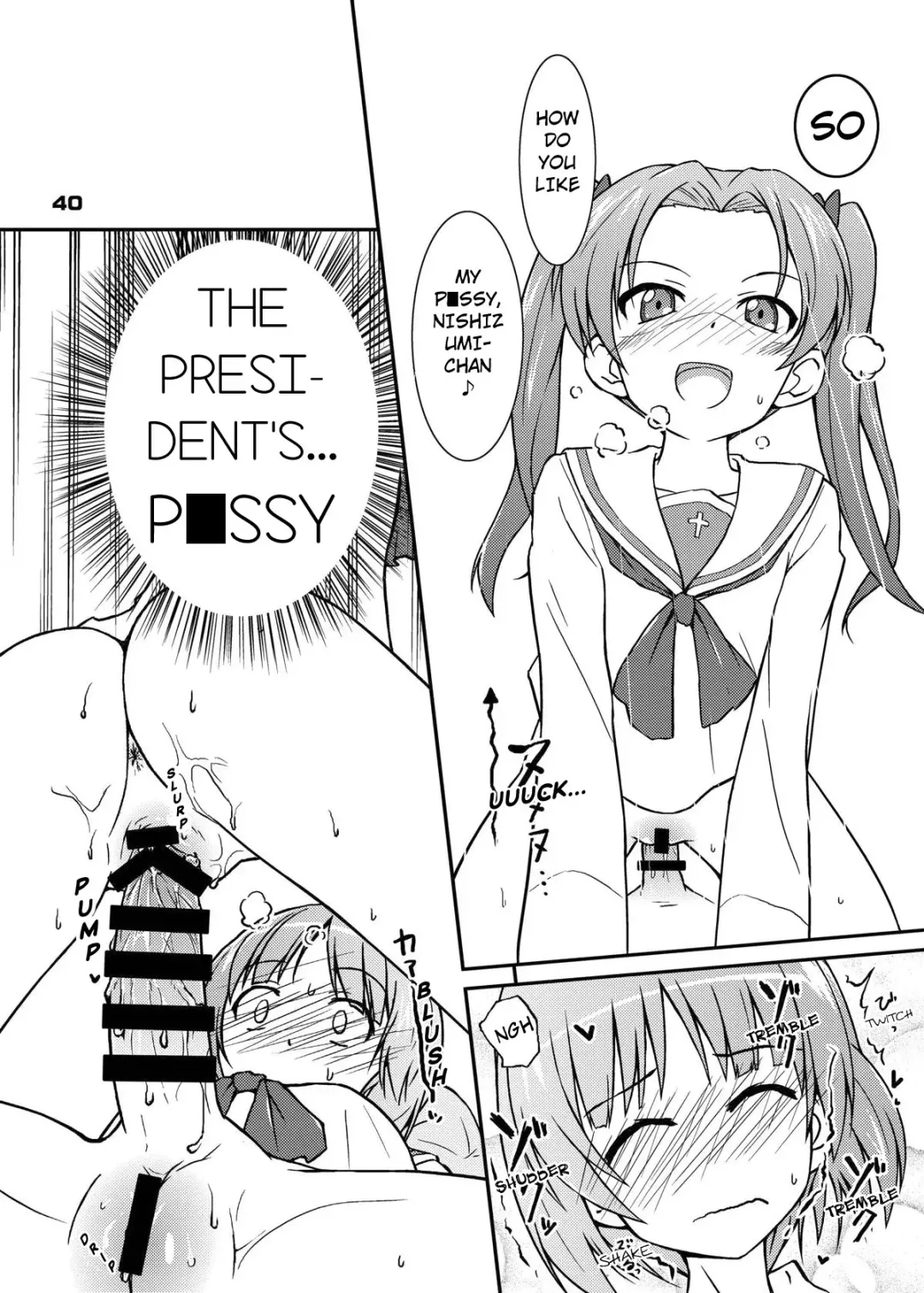 [Muuna] Nishizumi-chan ni Chinchin o Tsukkomareru Yume o Mitanda | I Dreamt About Nishizumi-chan Sticking Her Cock in Me Fhentai - Page 5