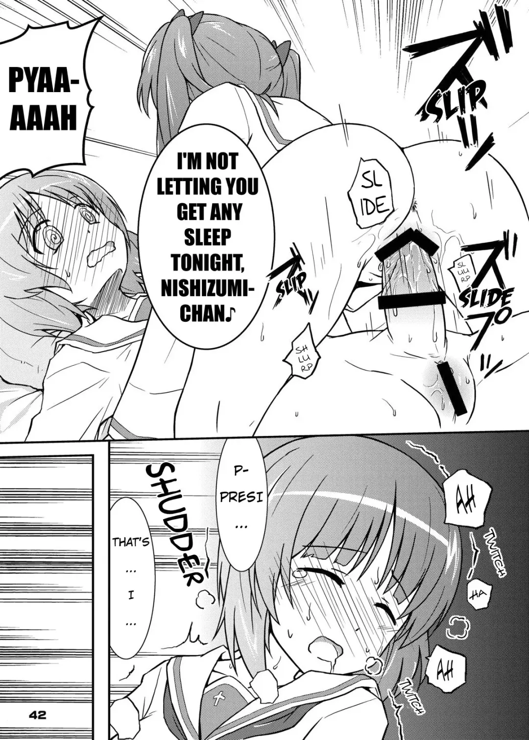 [Muuna] Nishizumi-chan ni Chinchin o Tsukkomareru Yume o Mitanda | I Dreamt About Nishizumi-chan Sticking Her Cock in Me Fhentai - Page 7