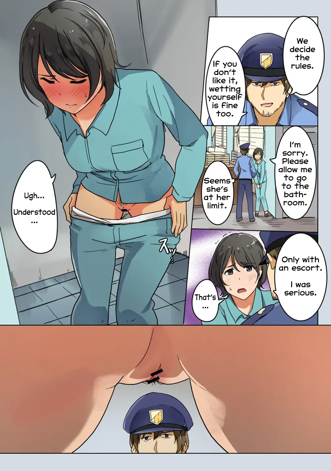 [Wakamatsu] Kangoku Zemi Kanshu ni Zettai Fukujuu o Shiirarete... Ch.2 Fhentai - Page 20