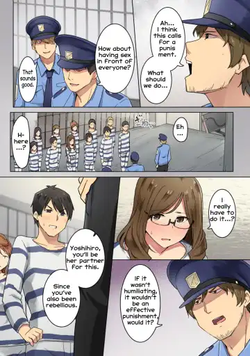 [Wakamatsu] Kangoku Zemi Kanshu ni Zettai Fukujuu o Shiirarete... Ch.3 Fhentai - Page 4