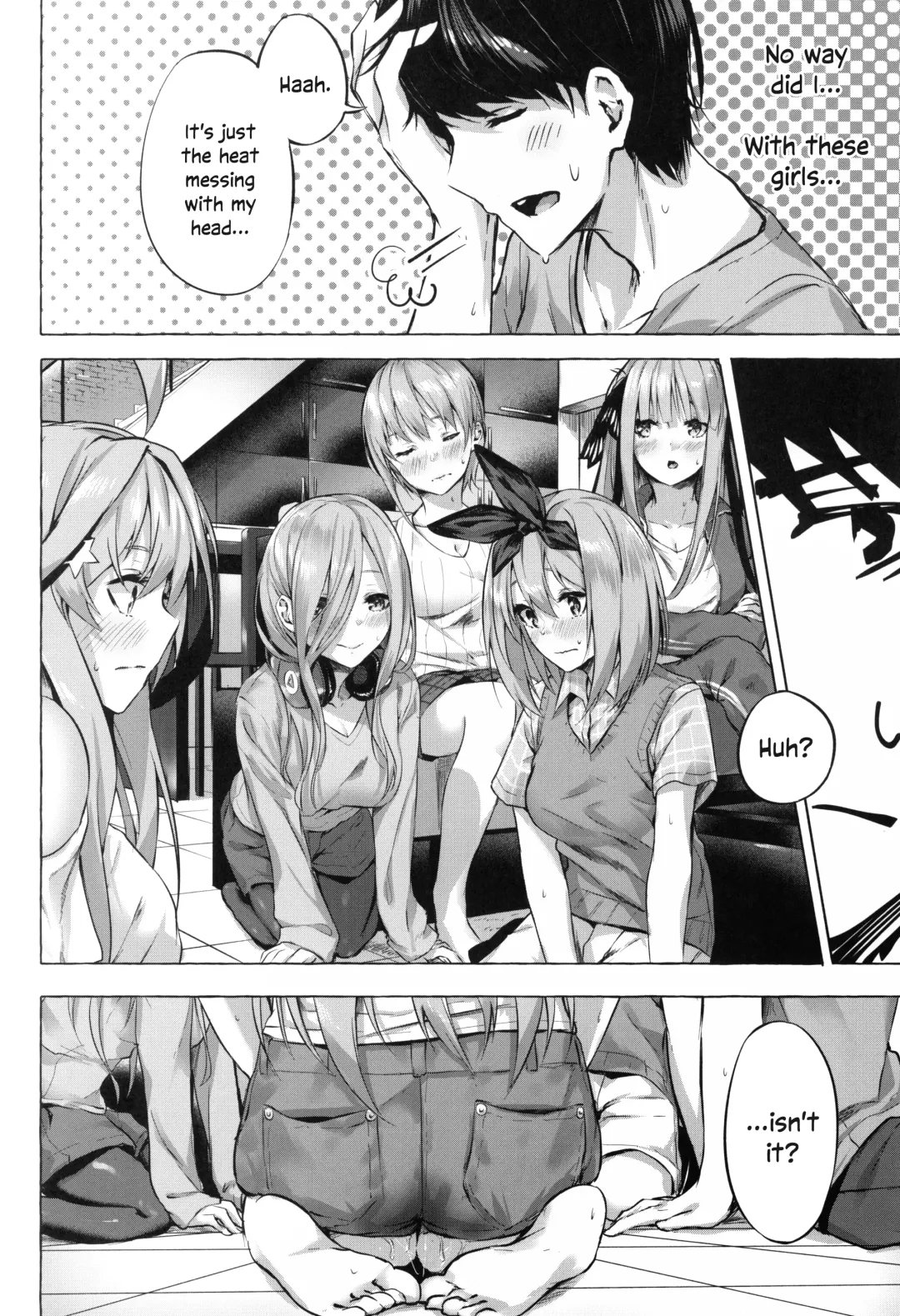 [Sahara Gensei] Gotoubun no Sorayume | A Five-Part Fantasy Fhentai - Page 36