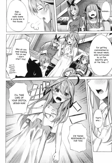 [Sahara Gensei] Gotoubun no Sorayume | A Five-Part Fantasy Fhentai - Page 16