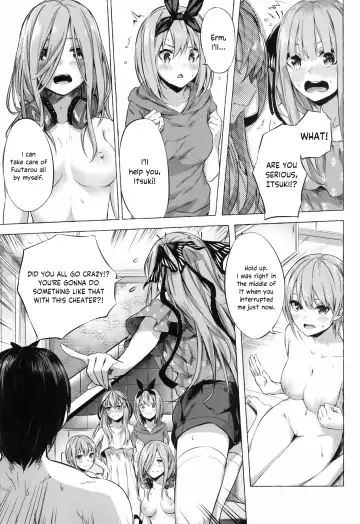 [Sahara Gensei] Gotoubun no Sorayume | A Five-Part Fantasy Fhentai - Page 17