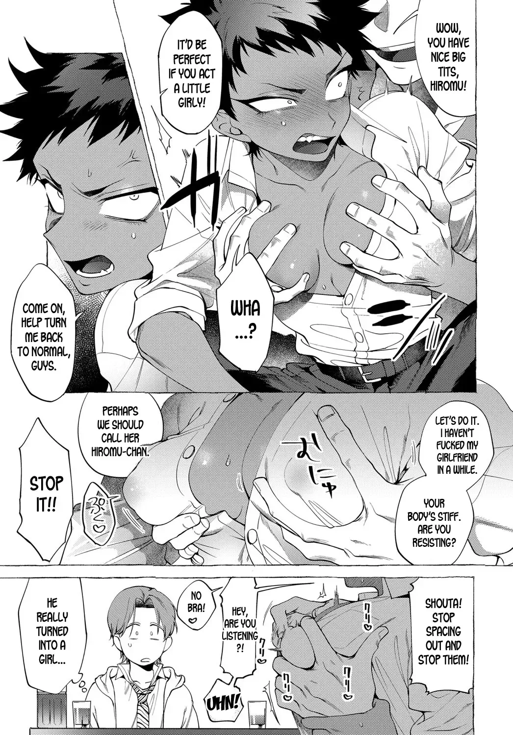 [Dotsuco] TS Mesu Ochi DQN-kun | Gender Bender Female Breakdown Idiot-kun Fhentai - Page 3