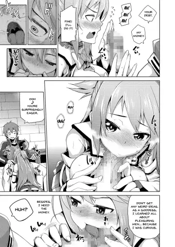 [Nonaka Tama] Damegami-sama no Succubus Beit! | A Worthless Goddess Fhentai - Page 10