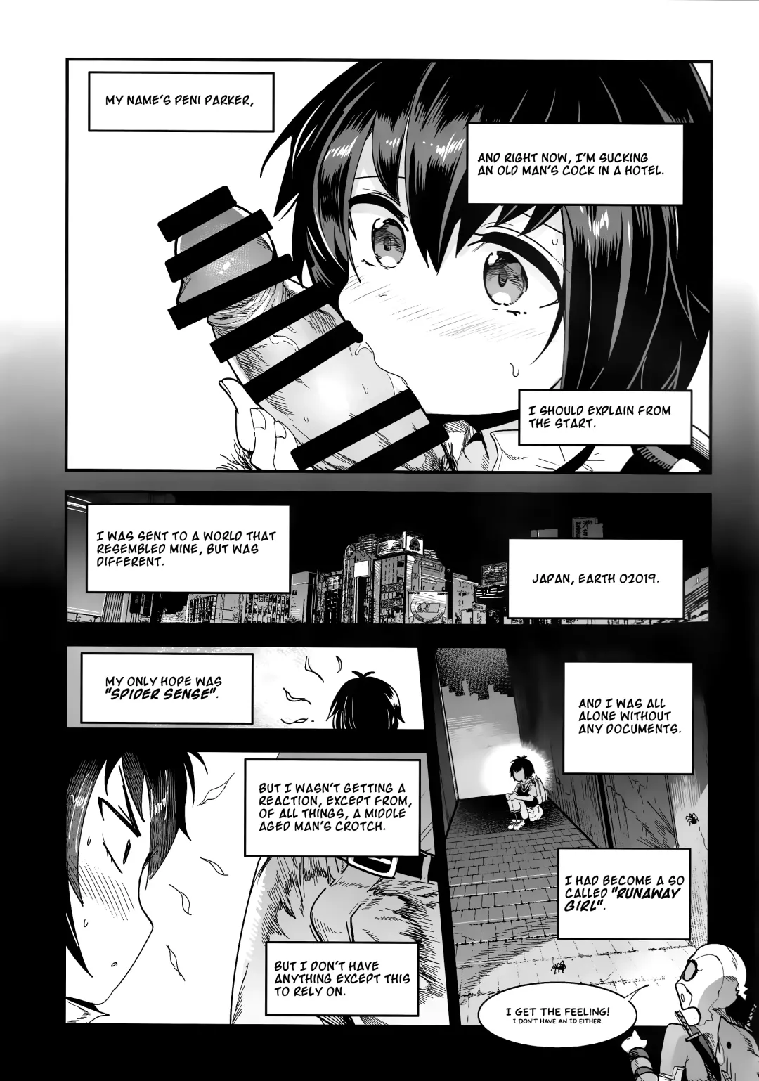 [Nakasone Haiji] Peni Parker no Usui Hon ni wa Ooinaru Sekinin ga Tomonau | Peni Parker's Thin Book Comes with great Responsibility Fhentai - Page 4