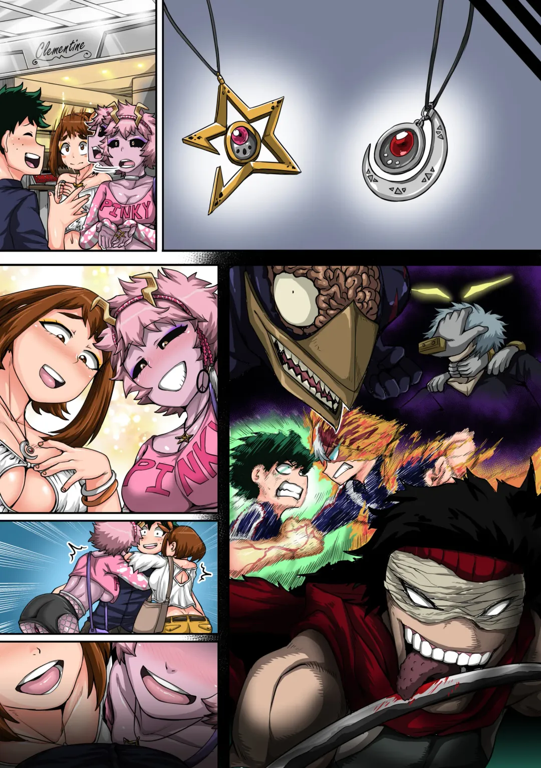 [Juna Juna Juice] Boku no Harem Academia: 5-wa "Harem no Hajimari" | My Harem Academia 5: The Start of a Harem Fhentai - Page 101