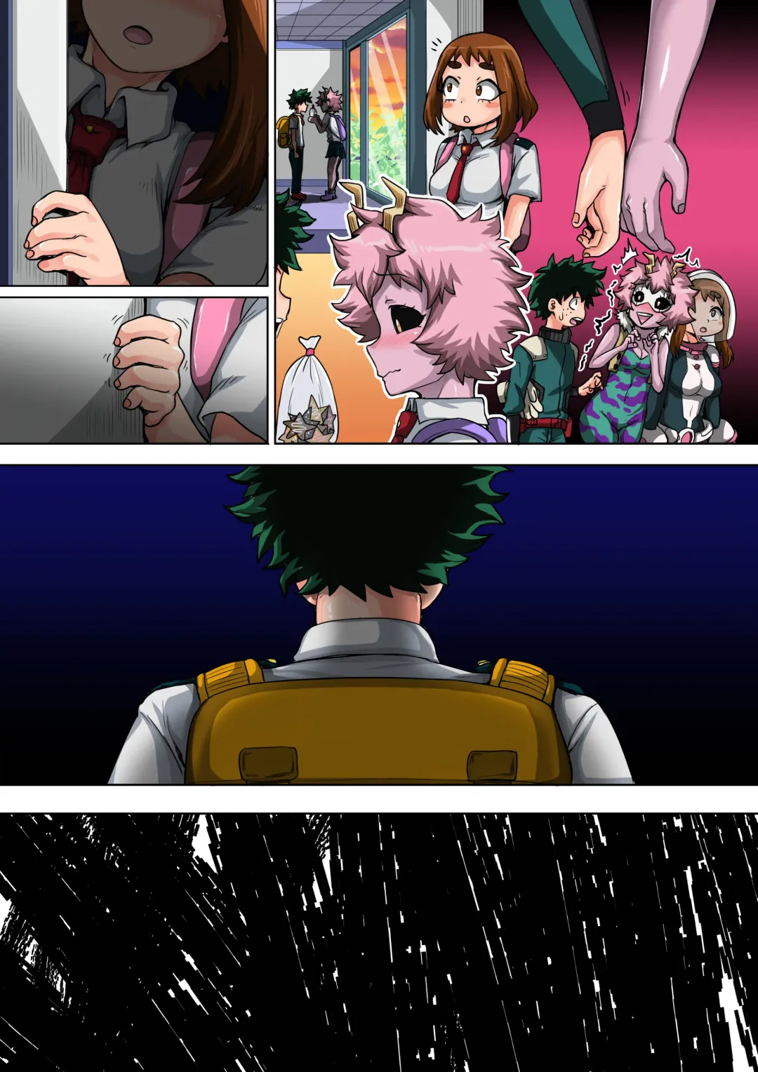 [Juna Juna Juice] Boku no Harem Academia: 5-wa "Harem no Hajimari" | My Harem Academia 5: The Start of a Harem Fhentai - Page 125