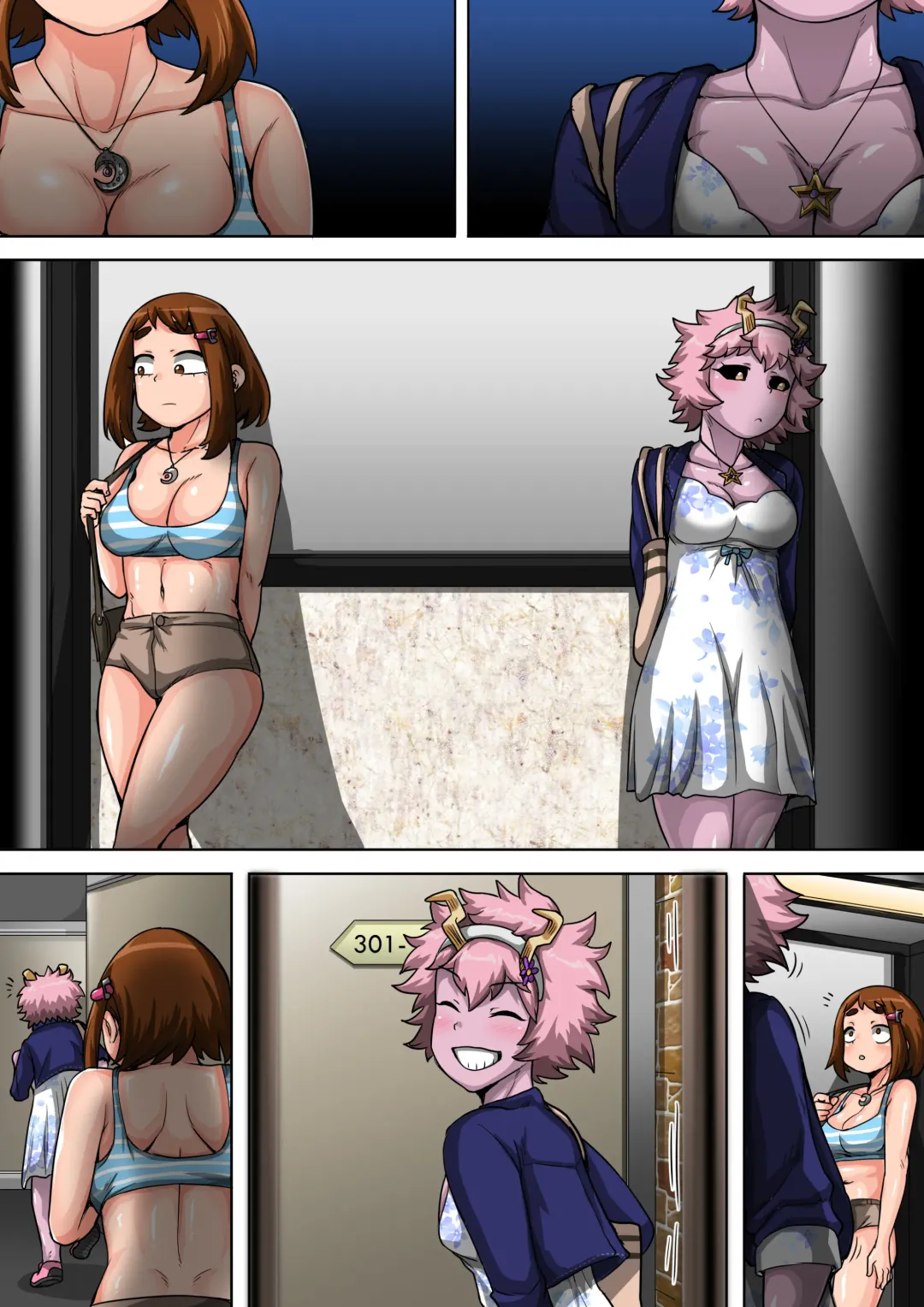 [Juna Juna Juice] Boku no Harem Academia: 5-wa "Harem no Hajimari" | My Harem Academia 5: The Start of a Harem Fhentai - Page 126