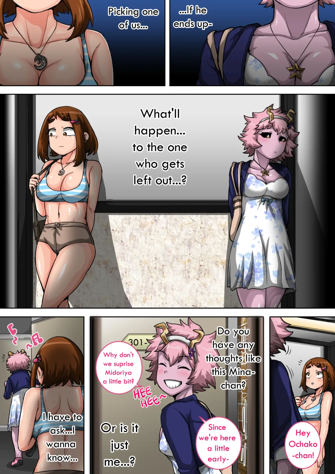 [Juna Juna Juice] Boku no Harem Academia: 5-wa "Harem no Hajimari" | My Harem Academia 5: The Start of a Harem Fhentai - Page 61