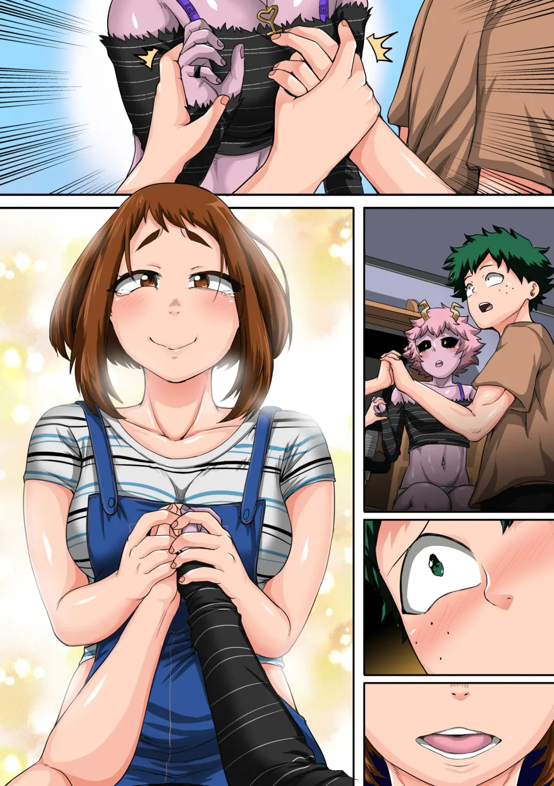 [Juna Juna Juice] Boku no Harem Academia: 5-wa "Harem no Hajimari" | My Harem Academia 5: The Start of a Harem Fhentai - Page 72