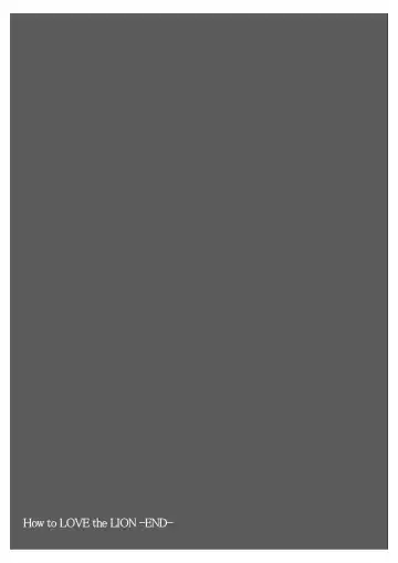 [Sasamaru] How to Love the Lion Fhentai - Page 37