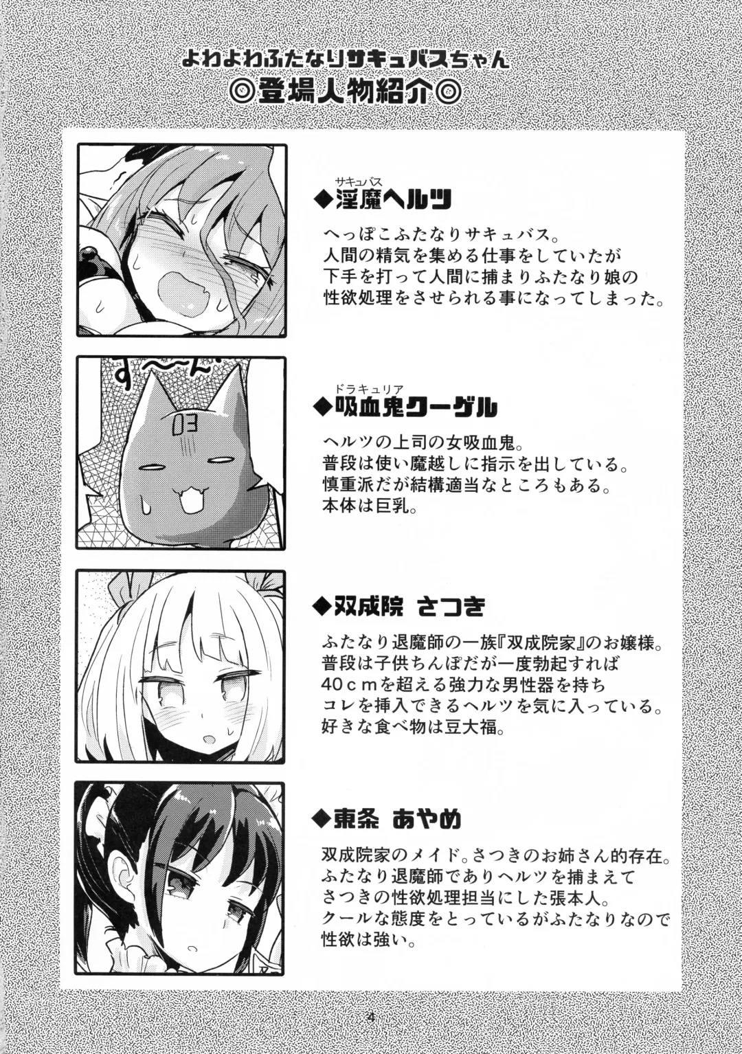 [Magifuro Konnyaku] Yowayowa Futanari Succubus-chan #03 Fhentai - Page 4