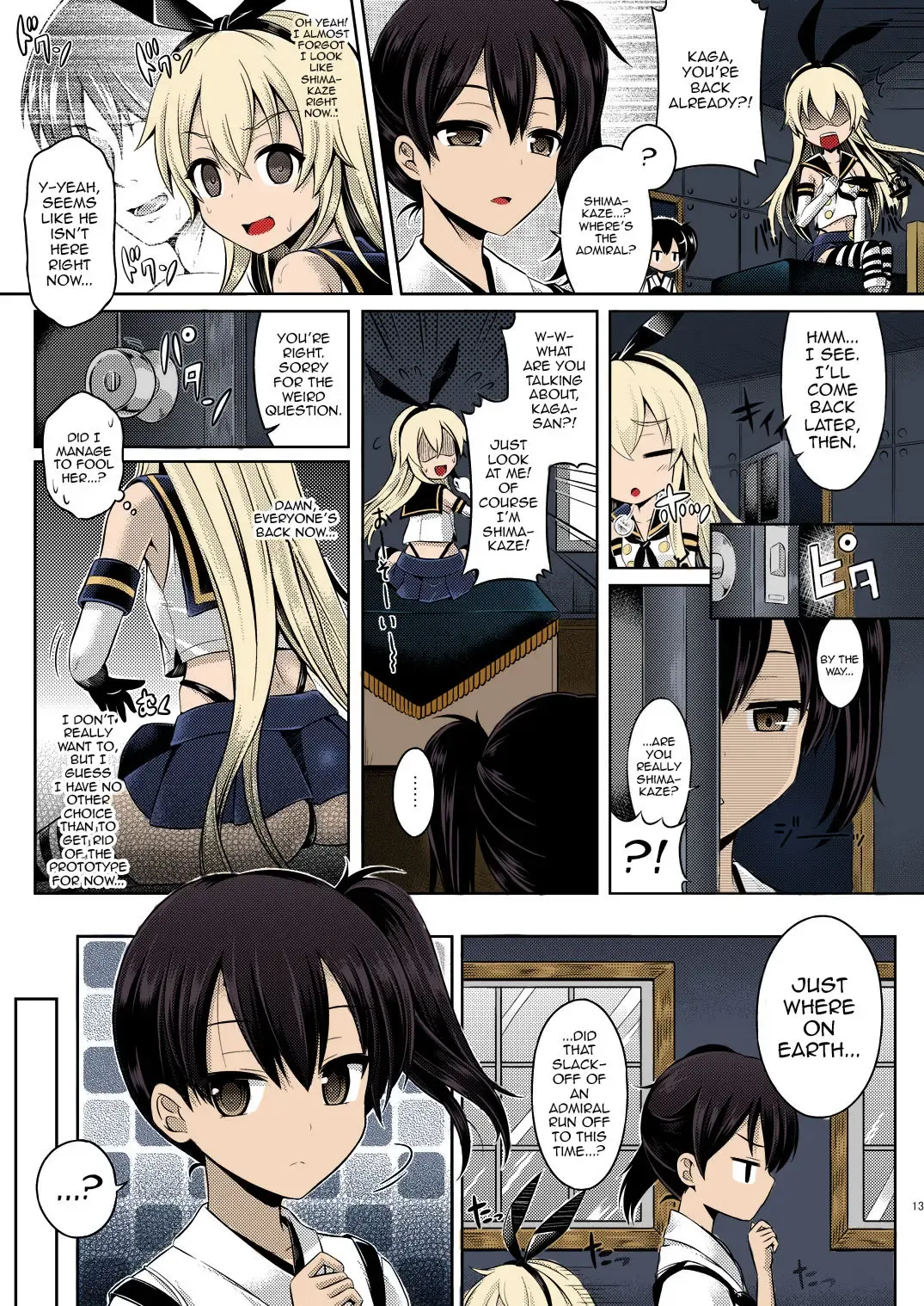 [Taniguchi-san] KawaColle ~Shimakaze Hen~ Fhentai - Page 9