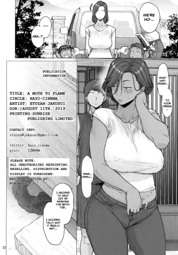 [Etuzan Jakusui] Tonde Hi ni Iru | A Moth to Flame Fhentai - Page 22