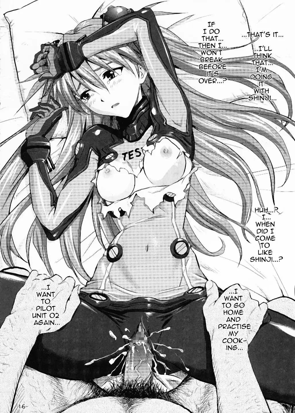 [Izurumi] Miesugi T(Test) Plugsuit | The Plugsuit that Showed Too Much Fhentai - Page 15