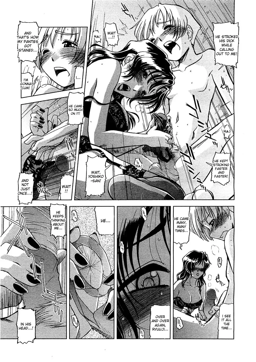 [Ryuu Mokunen] Oyako janai | We're not mother and son Fhentai - Page 9