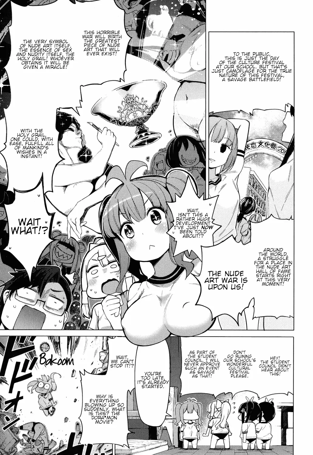 [Kenji] Ratai Geijutsubu!! | The Nude Art Club!! Fhentai - Page 61