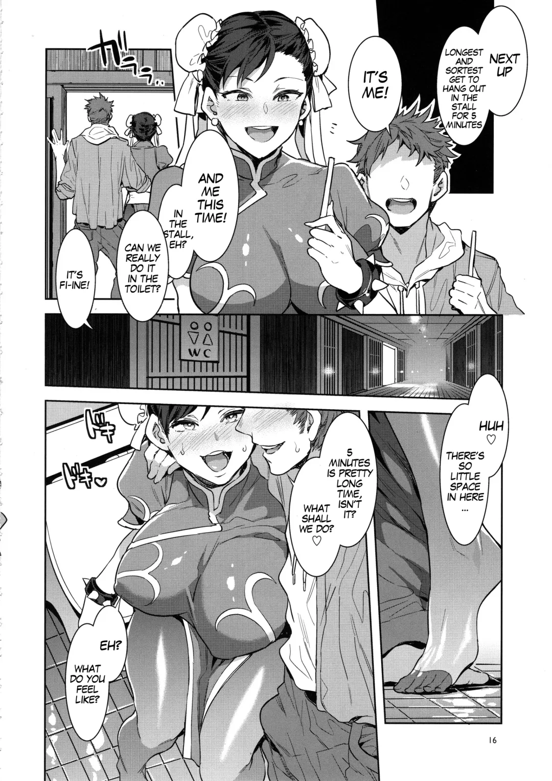 [Mizuryu Kei] Kakutou Musume Yarimoku Goukon | Casual Sex Party With Fighting Game Gals Fhentai - Page 15