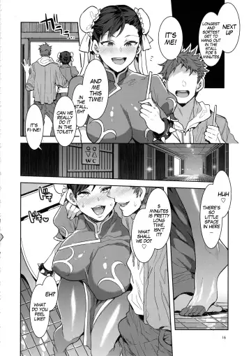 [Mizuryu Kei] Kakutou Musume Yarimoku Goukon | Casual Sex Party With Fighting Game Gals Fhentai - Page 15