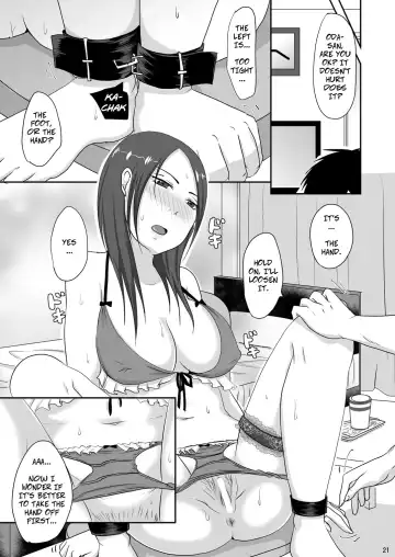 [Kurogane Satsuki] Otonari-san to Enkou Seikatsu | With My Neighbor 1: Compensated Dating Fhentai - Page 21