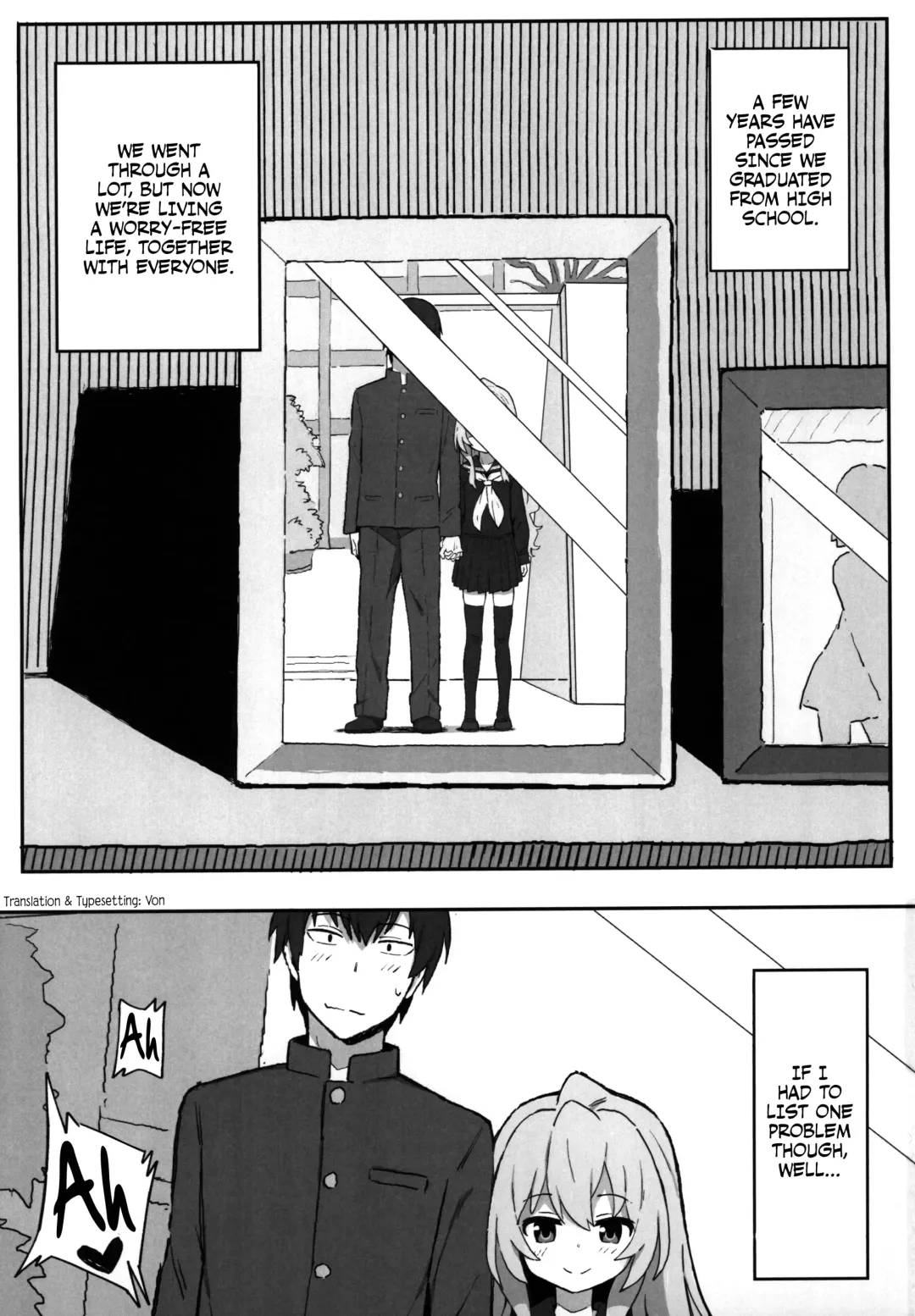 [Wagashi] Toradora! no Erohon | Toradora! Porn Book Fhentai - Page 2