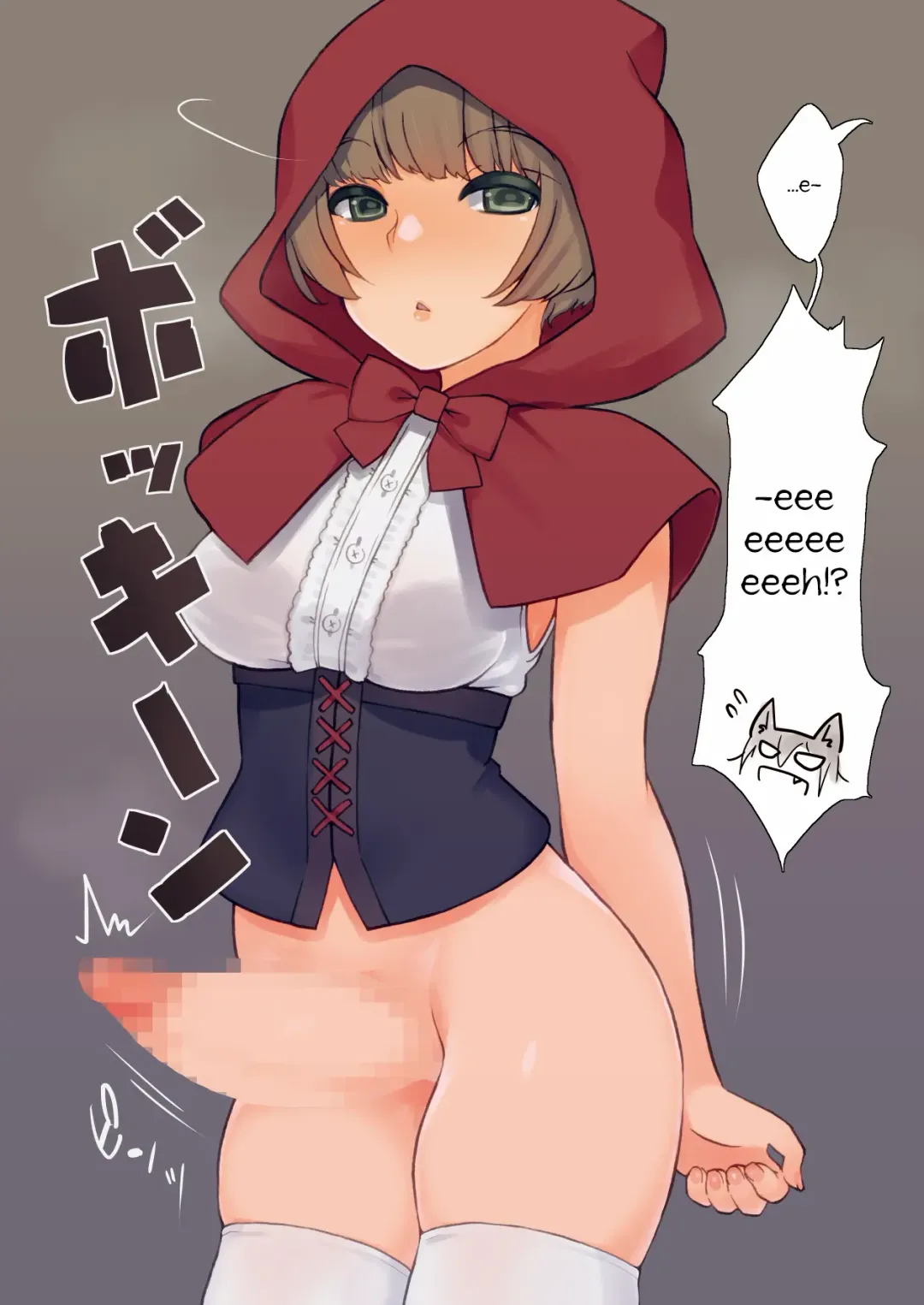 [Landolt Tamaki] Futa Zukin-chan | Little Futa Riding Hood Fhentai - Page 4