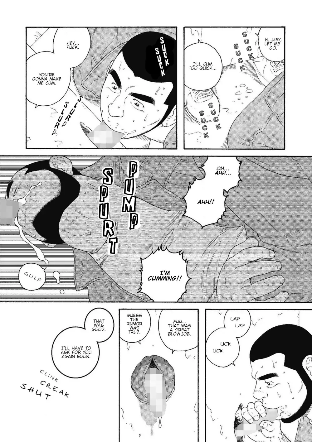 [Tagame Gengoroh] Kinyou no Yoru wa Yotsunbai de | Friday Night on All Fours Fhentai - Page 26