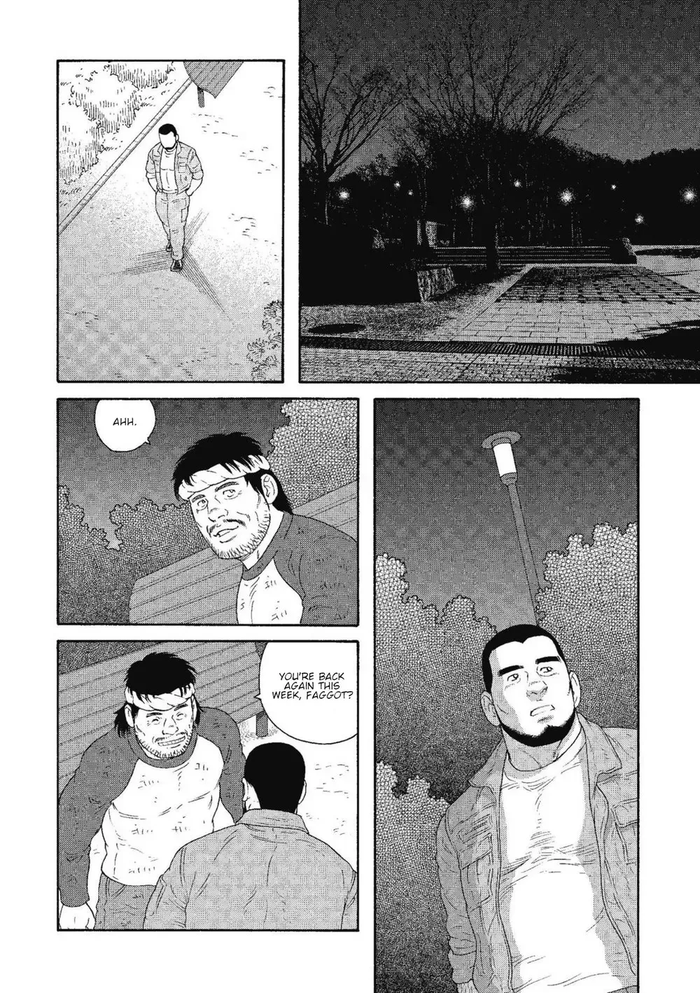 [Tagame Gengoroh] Kinyou no Yoru wa Yotsunbai de | Friday Night on All Fours Fhentai - Page 28