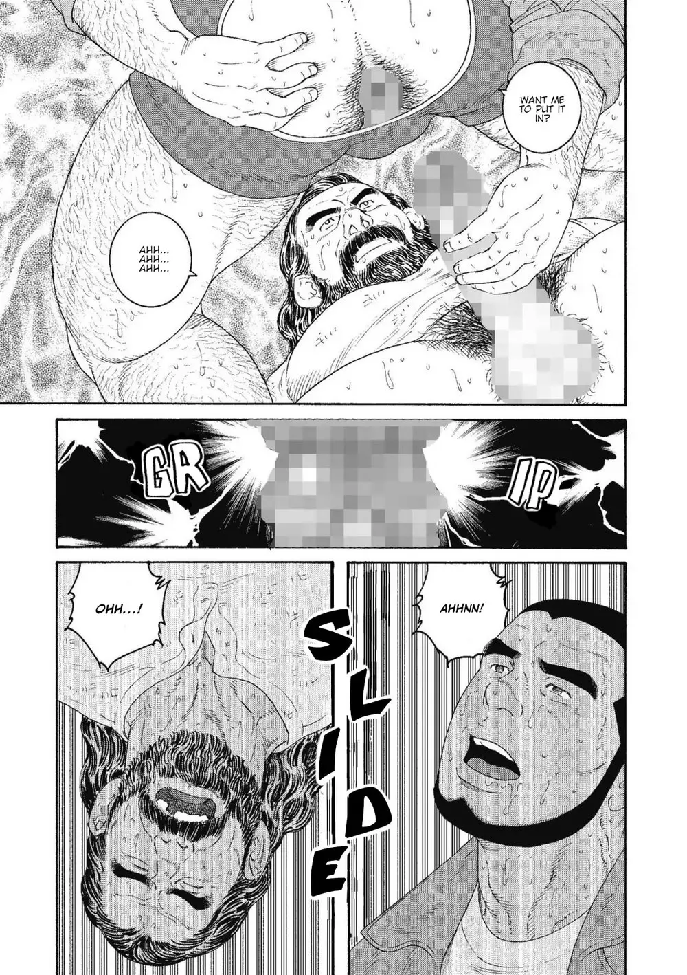 [Tagame Gengoroh] Kinyou no Yoru wa Yotsunbai de | Friday Night on All Fours Fhentai - Page 37