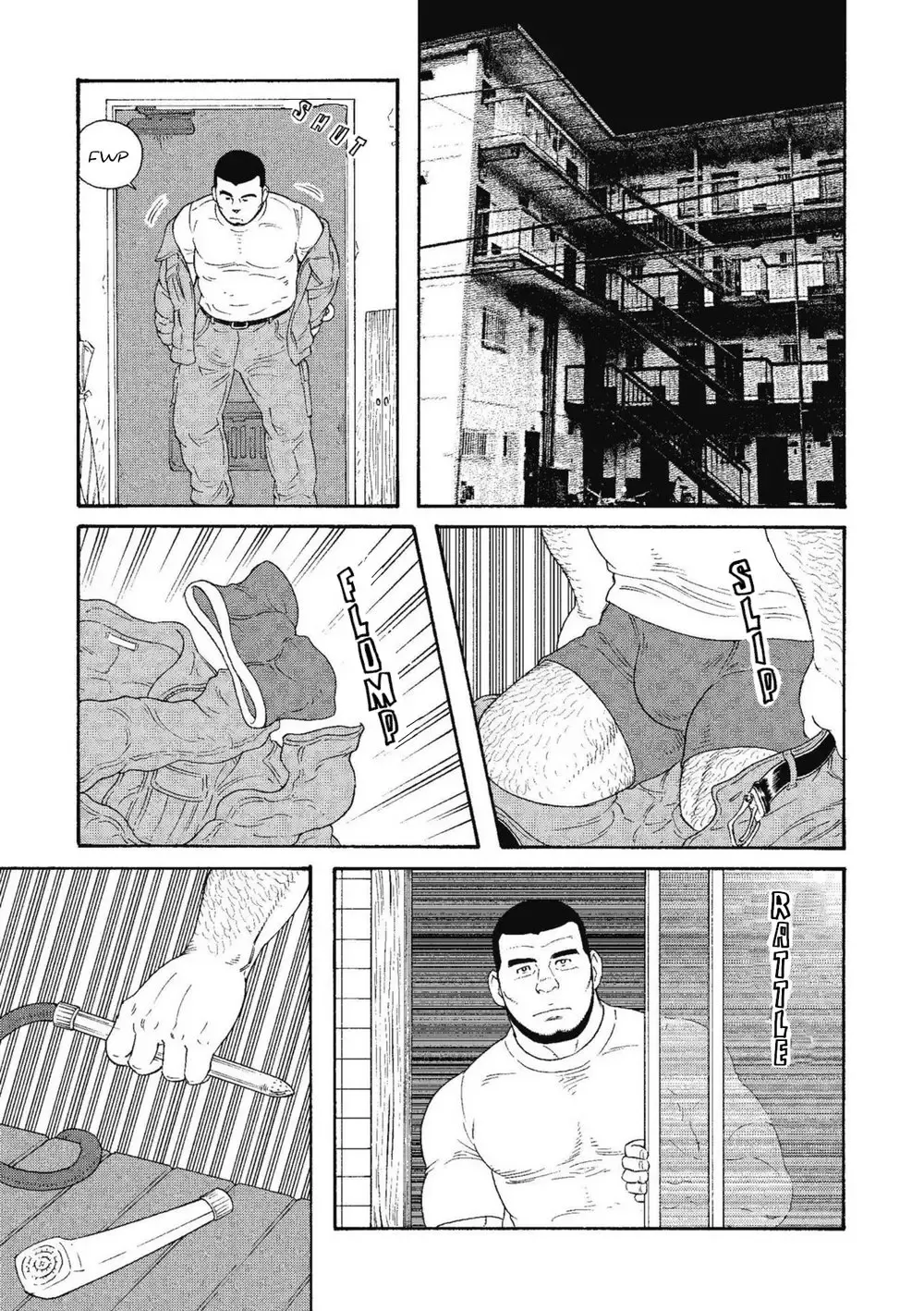 [Tagame Gengoroh] Kinyou no Yoru wa Yotsunbai de | Friday Night on All Fours Fhentai - Page 5