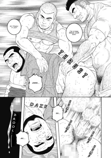 [Tagame Gengoroh] Kinyou no Yoru wa Yotsunbai de | Friday Night on All Fours Fhentai - Page 15