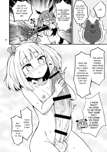 [Magifuro Konnyaku] Yowayowa Futanari Succubus-chan# 02 Fhentai - Page 8