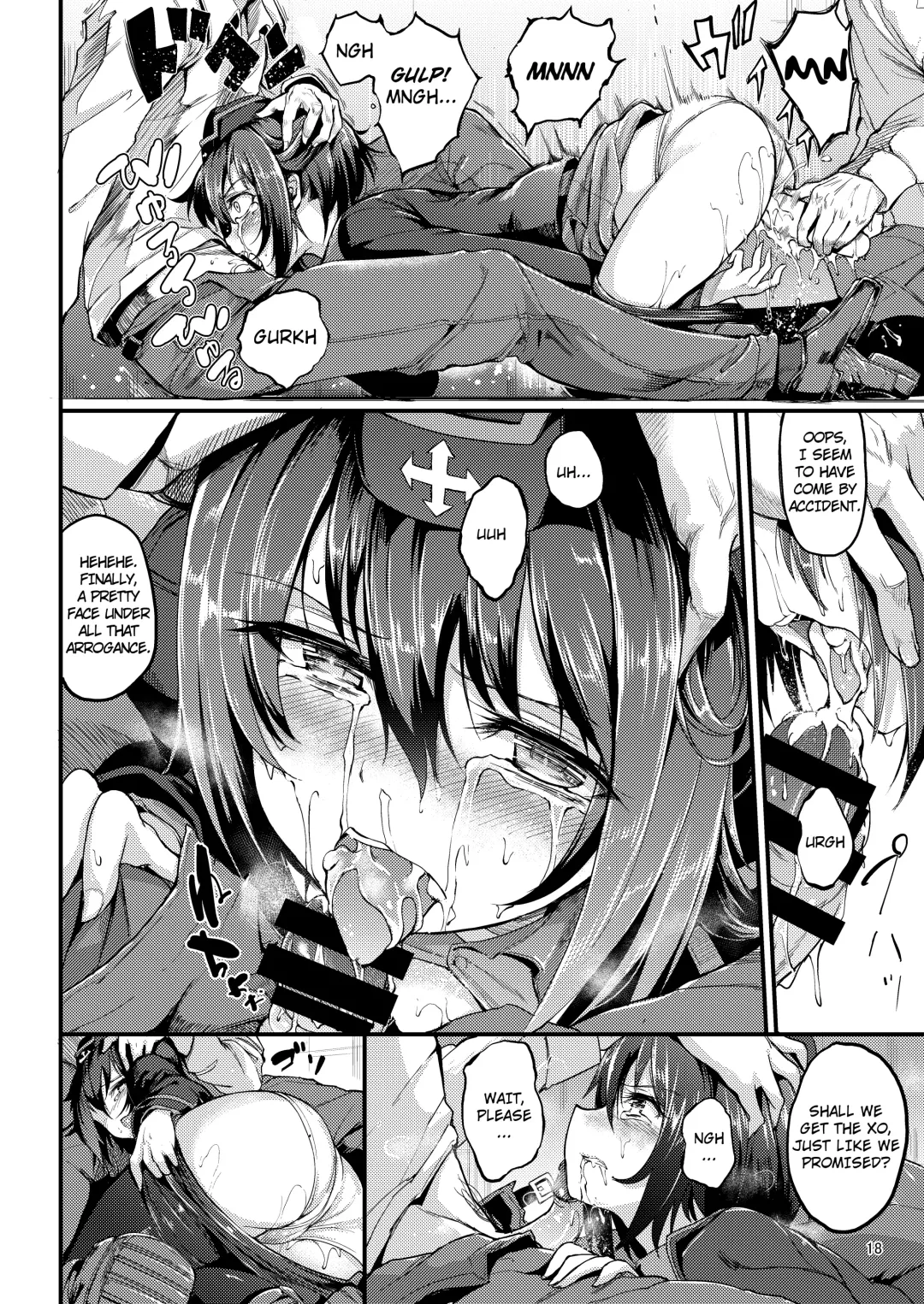 [Kyockcho] Kuromorimine Ryoujoku -Zenjitsu Shou- | The Rape of Kuromorimine -The First Day- Fhentai - Page 17