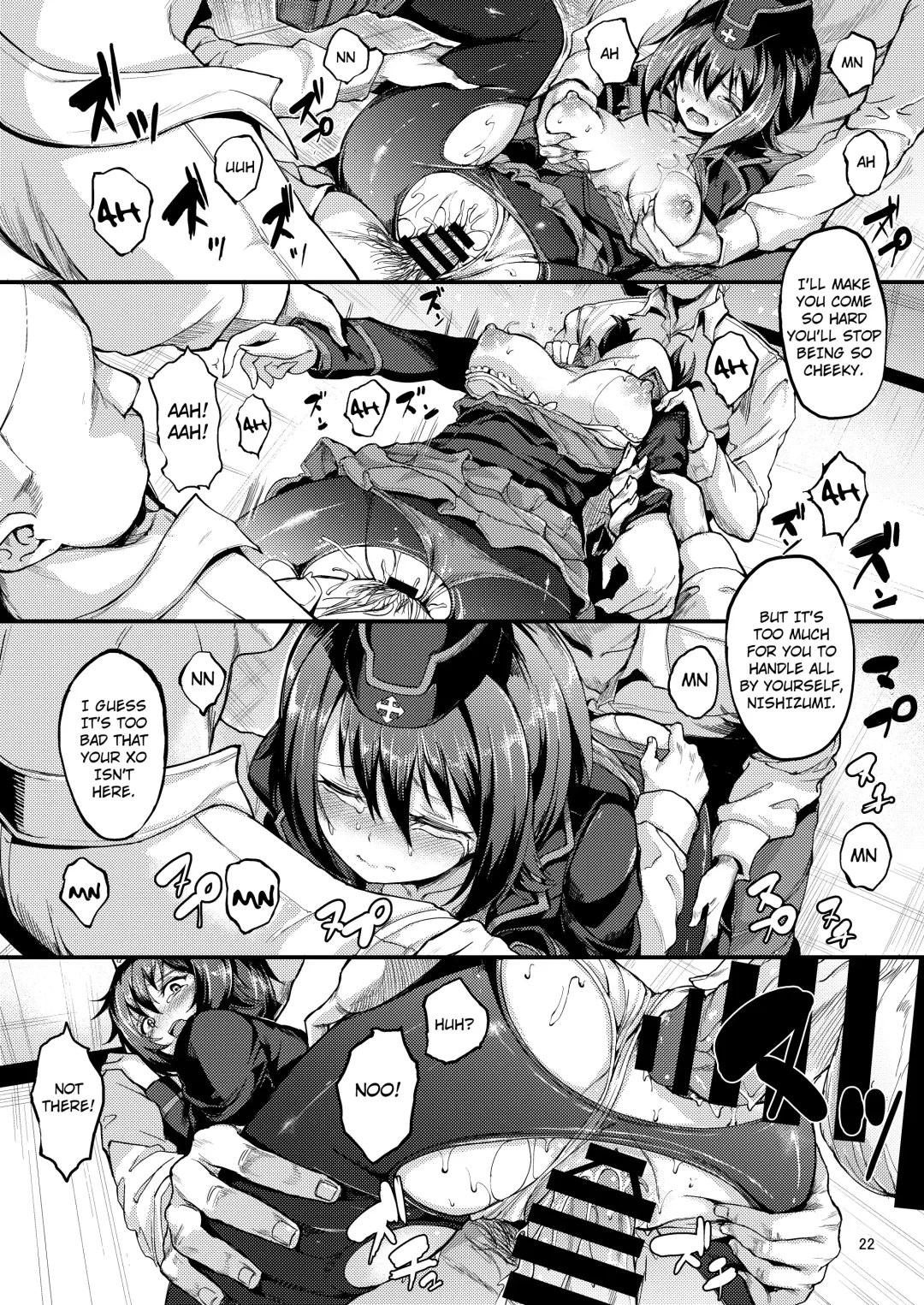 [Kyockcho] Kuromorimine Ryoujoku -Zenjitsu Shou- | The Rape of Kuromorimine -The First Day- Fhentai - Page 21