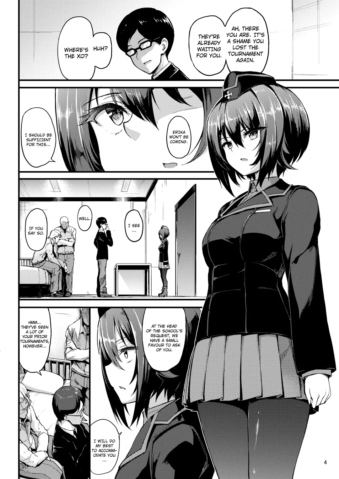 [Kyockcho] Kuromorimine Ryoujoku -Zenjitsu Shou- | The Rape of Kuromorimine -The First Day- Fhentai - Page 3